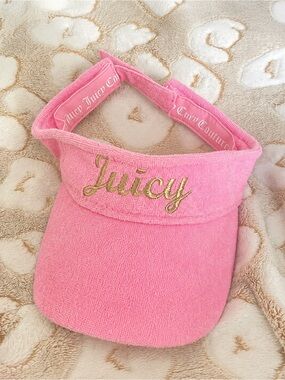 Juicy Couture Visor Hat pink
